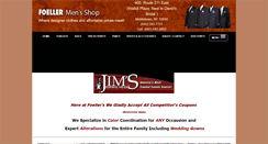 Desktop Screenshot of foellermensshop.com