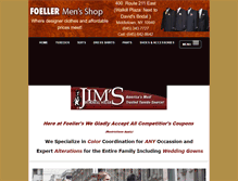 Tablet Screenshot of foellermensshop.com